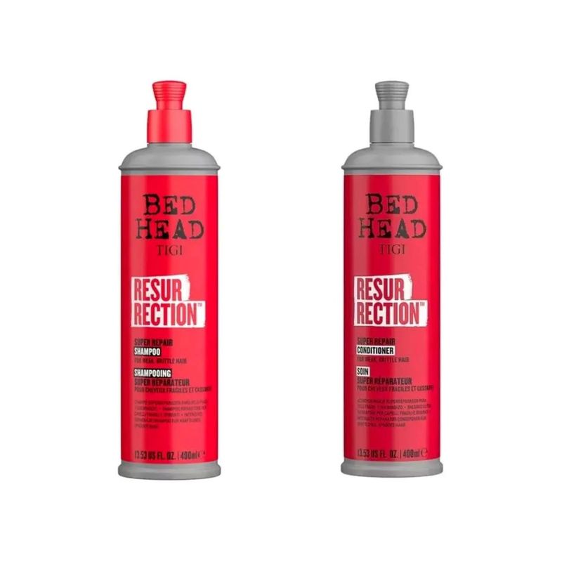TIGI - Shampoo y Acondicionador Tigi Resurrection 400 ml