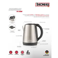 THOMAS - HERVIDOR TH-5408i