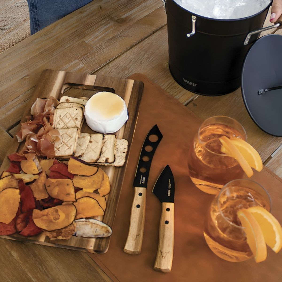 WAYU - Tabla Acacia  para picar verdura Wayu