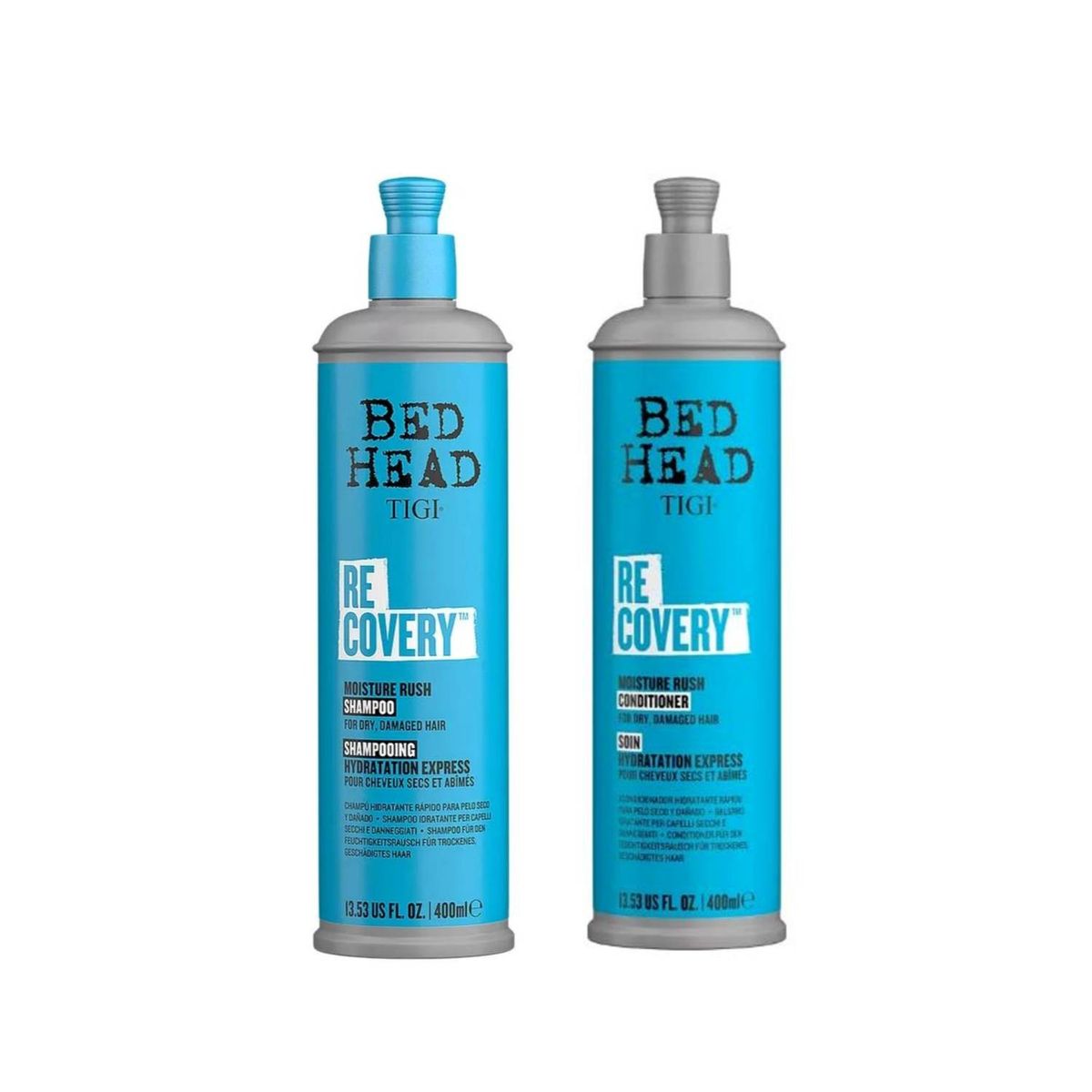 TIGI - Shampoo y Acondicionador Tigi Recovery (Nutrición) 400 ml..-