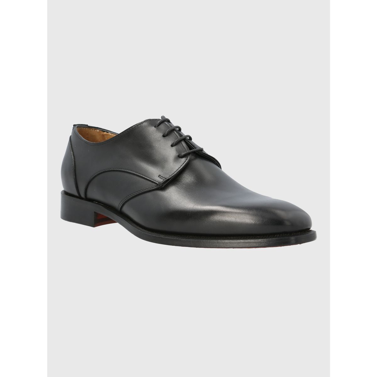 HUSH PUPPIES - Zapato Cuero Negro Hombre Messia HUSH PUPPIES