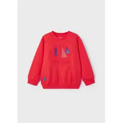 MAYORAL - Poleron tipo Sudadera motivo relieve niño