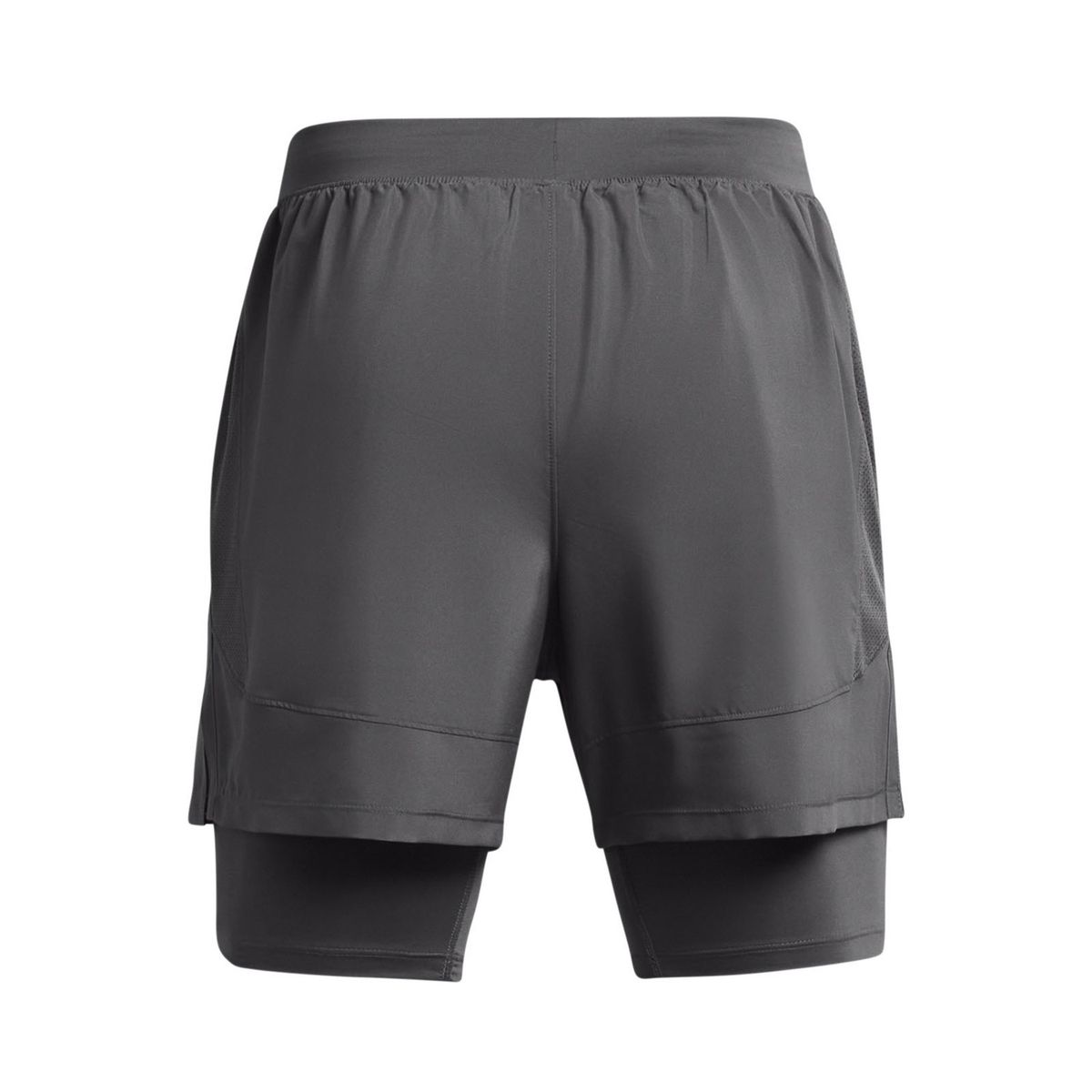 UNDER ARMOUR - Shorts Launch 2 en 1 de 5" hombre Gris UNDER ARMOUR