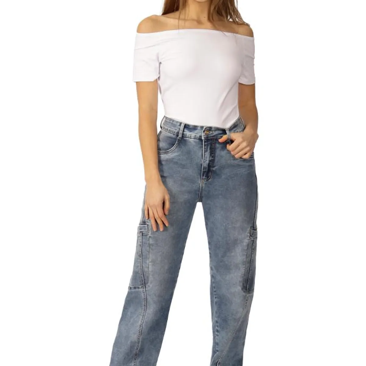 DIVINO JEANS - Jeans Julieta I Azul Divino Jeans - Azul