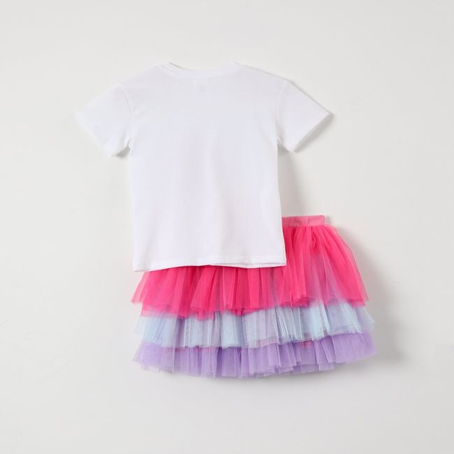 PAW PATROL - Conjunto Niña Tul Blanco Paw Patrol