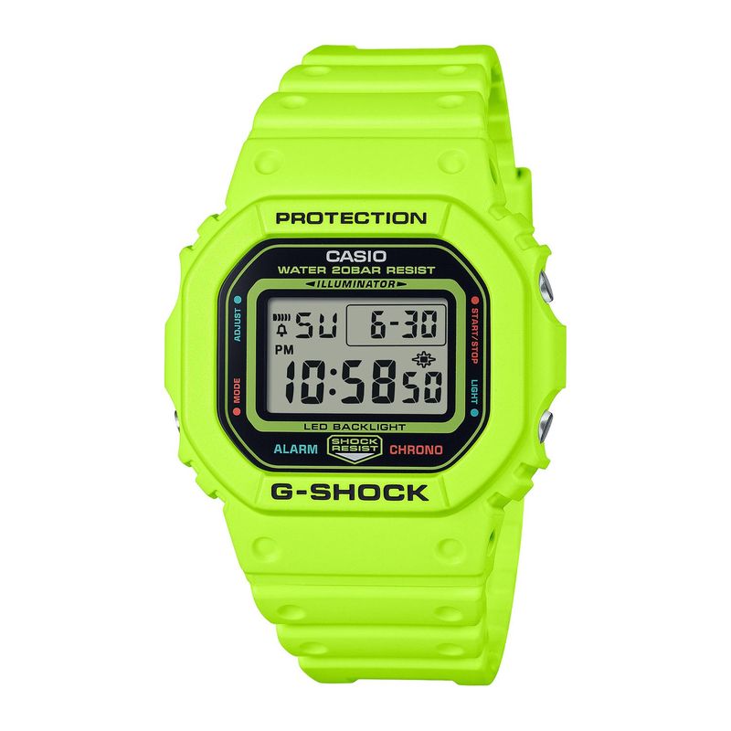 G-SHOCK - Reloj G-SHOCK DW-5600EP-9DR Resina Hombre Amarillo