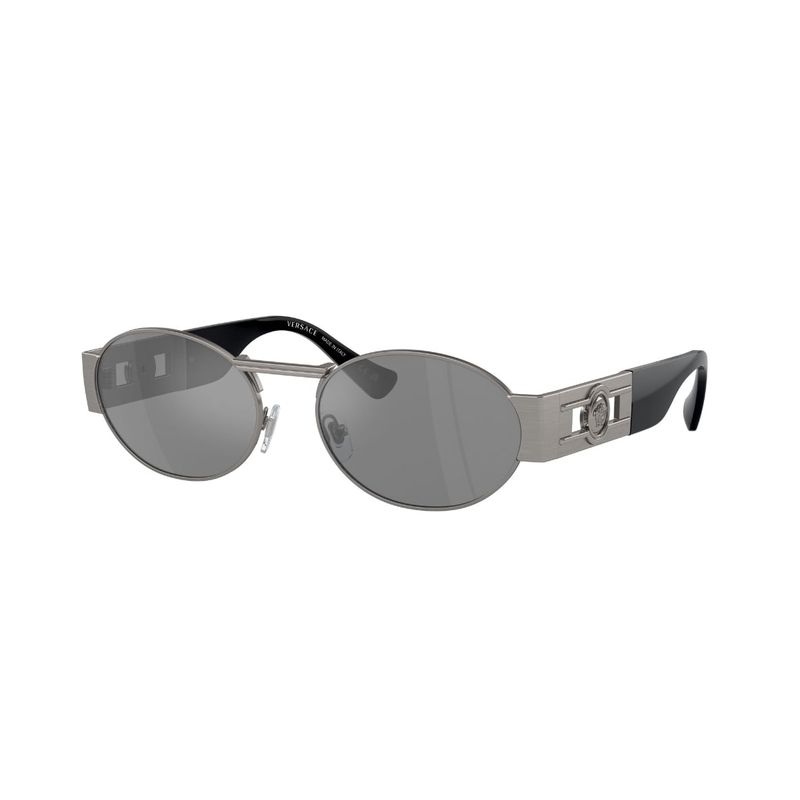 VERSACE - Lentes de Sol Medusa Deco Plateado Espejados Versace