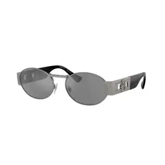 VERSACE - Lentes de Sol Medusa Deco Plateado Espejados