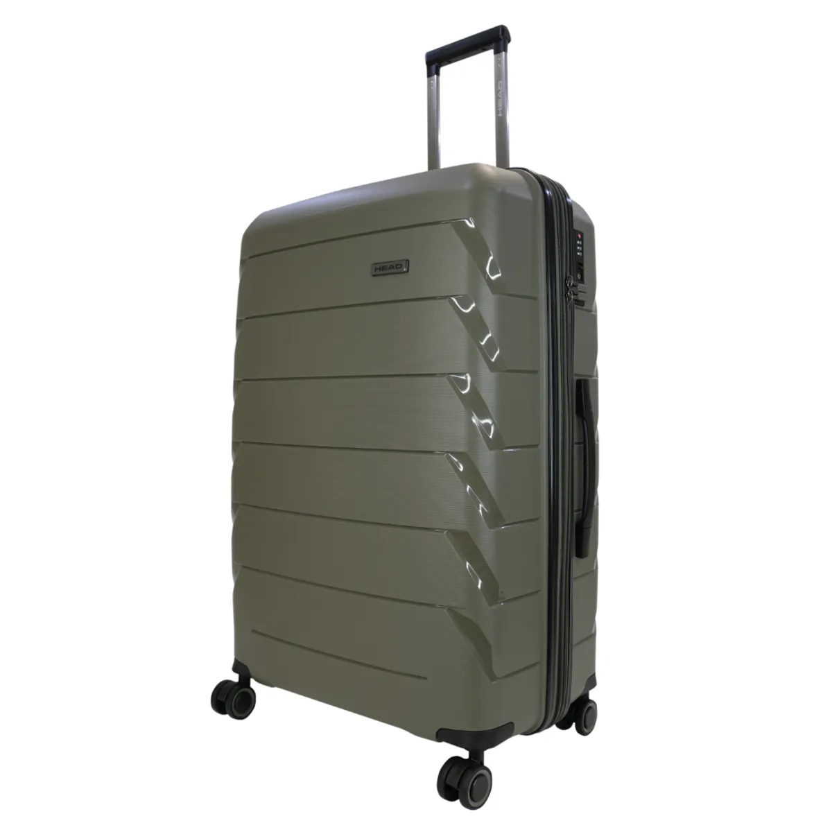 HEAD - Maleta Ucrania L Expandible TSA New Verde Militar Head