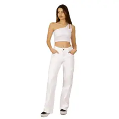 DIVINO JEANS - Jeans Julieta III Blanco - Blanco