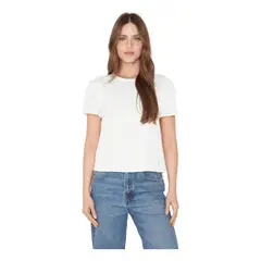 JACINTA TIENDA - Blusa Olivia satin blanca