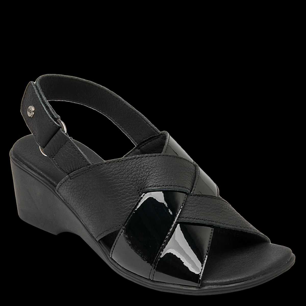 BRUNO ROSSI - Sandalia Casual Mujer Negro Bruno Rossi