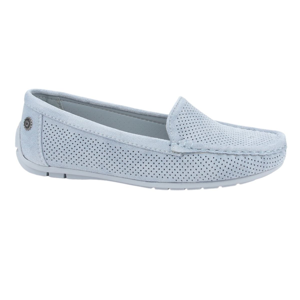 CHALADA - Mocasin Mujer Azul Casual Chalada Nautico-2
