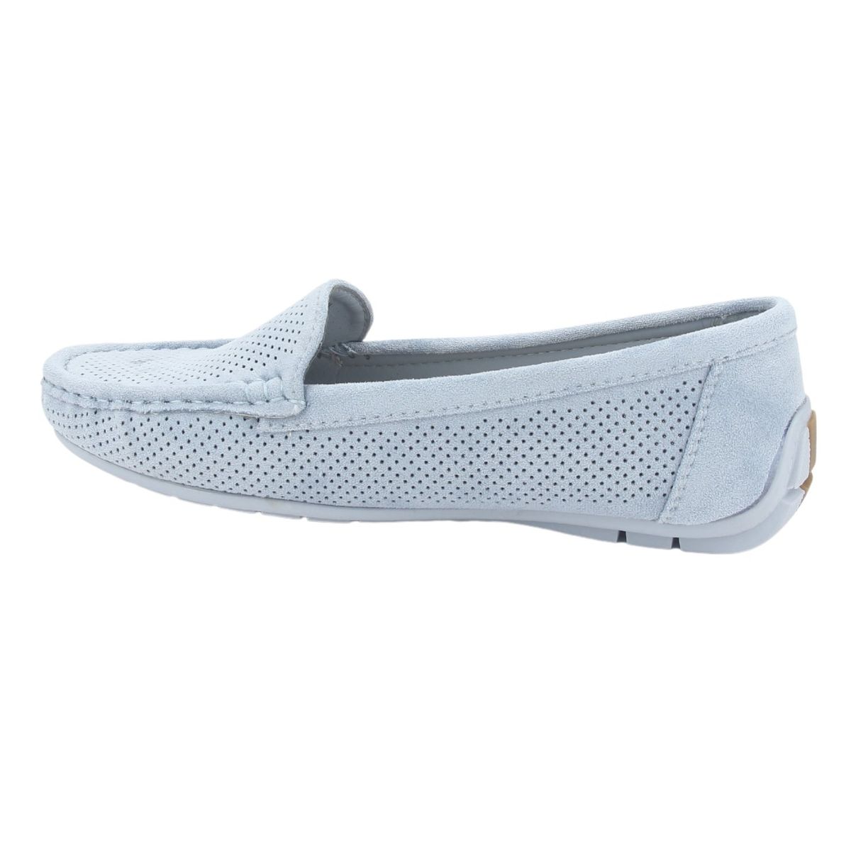 CHALADA - Mocasin Mujer Azul Casual Chalada Nautico-2