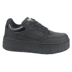 CHALADA - Zapatilla Mujer Negro Urbano Troya-1