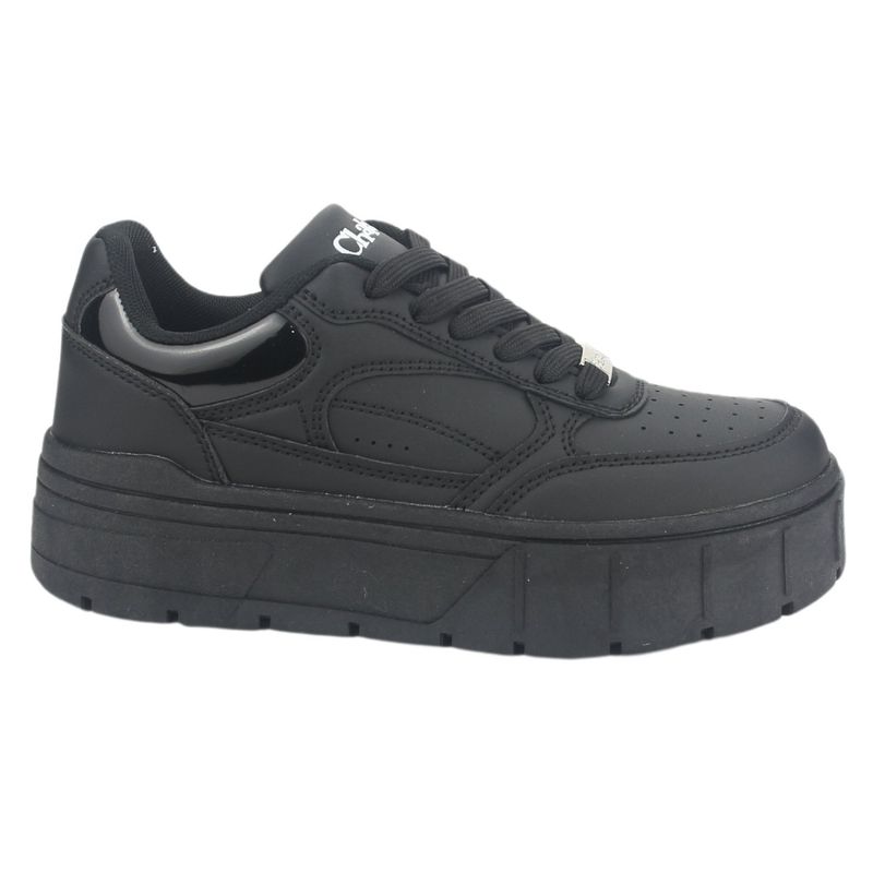 CHALADA - Zapatilla Mujer Negro Urbano Chalada Troya-1
