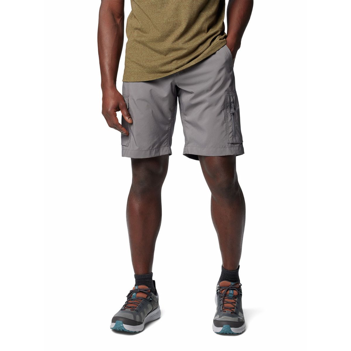 COLUMBIA - Short Hombre Silver Ridge Utility Cargo Gris COLUMBIA