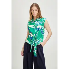IO - Blusa Fantasia verde musgo