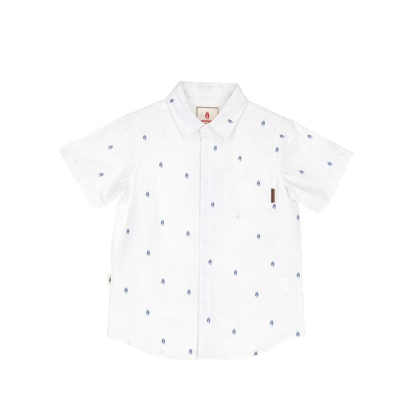 HUSH PUPPIES - Camisa Niño Hush Blanco HUSH PUPPIES