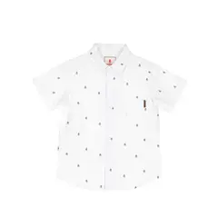 HUSH PUPPIES - Camisa Niño Hush Blanco