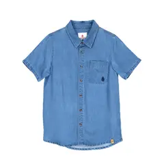 HUSH PUPPIES - Camisa Niño Toro Denim