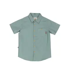HUSH PUPPIES - Camisa Niño Wild Verde