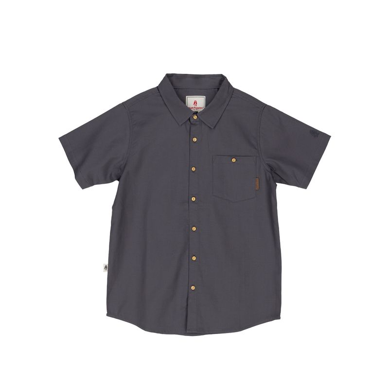 HUSH PUPPIES - Camisa Niño Wild Gris HUSH PUPPIES