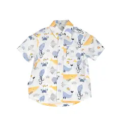 HUSH PUPPIES - Camisa Niño Guayabera Amarillo