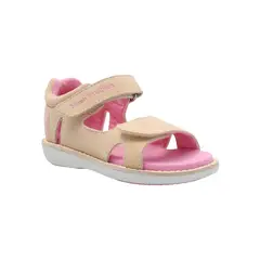 HUSH PUPPIES - Sandalia Cuero Beige Niña Moonlight [19-25]