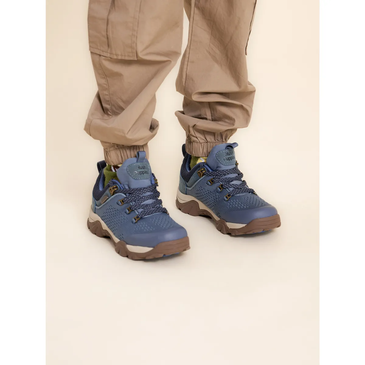 HUSH PUPPIES - Zapatilla Azul Niño Nikiro-K [26-29] HUSH PUPPIES