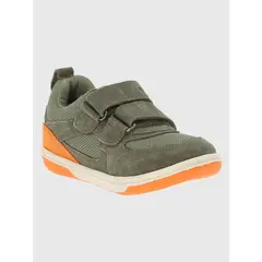 HUSH PUPPIES - Zapatilla Cuero Verde Niño Lazo Pro [19-25]