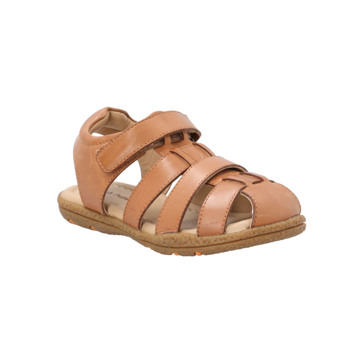 HUSH PUPPIES - Sandalia Cuero Café Niño New Coconut (26-29) HUSH PUPPIES