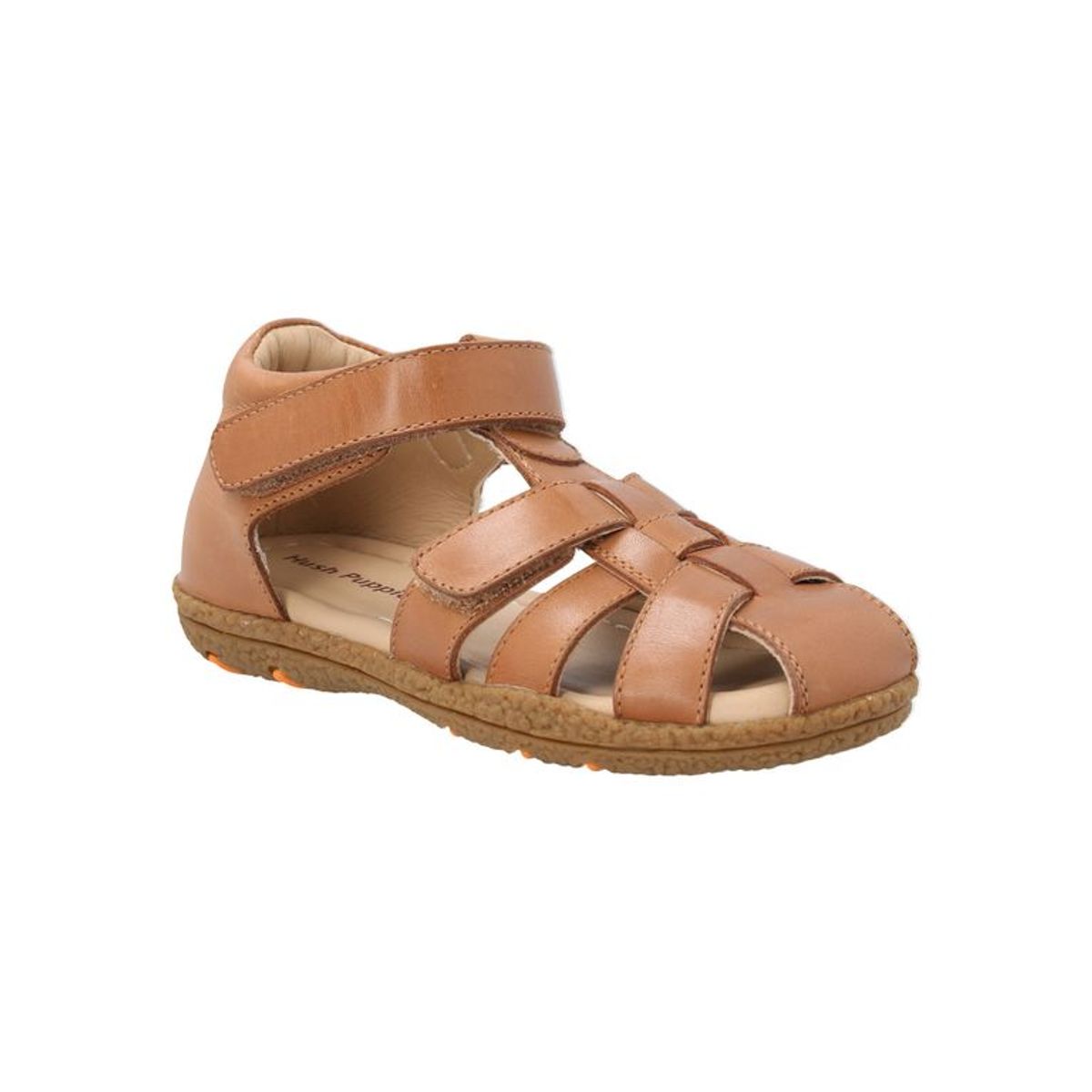 HUSH PUPPIES - Sandalia Cuero Café Niño Palmira [19-25] HUSH PUPPIES