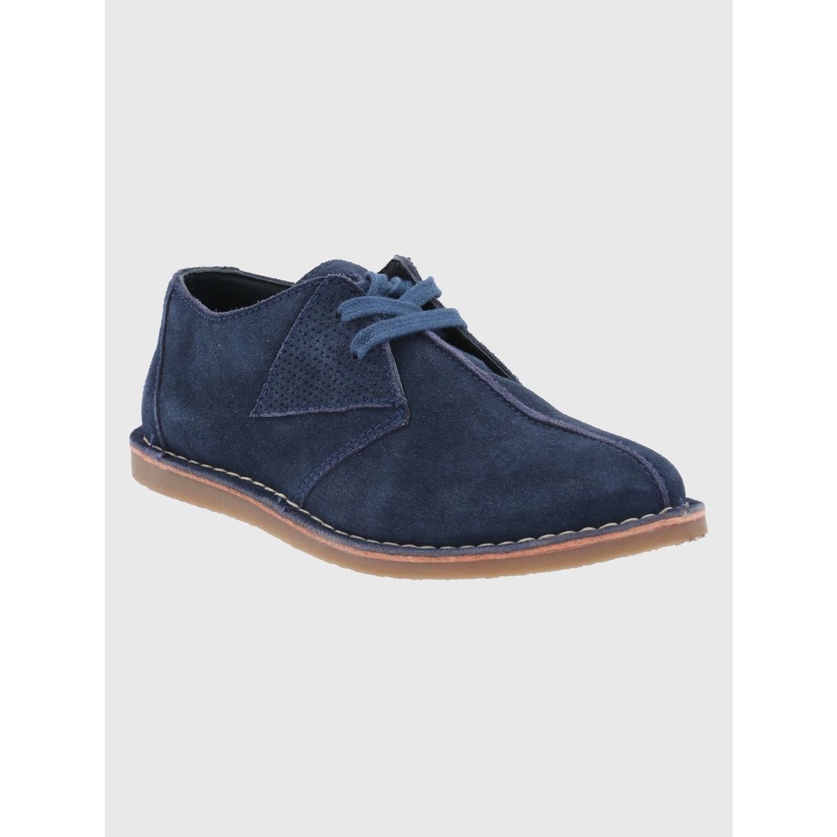 HUSH PUPPIES - Zapato Cuero Azul Niño Lynton [30-35] HUSH PUPPIES