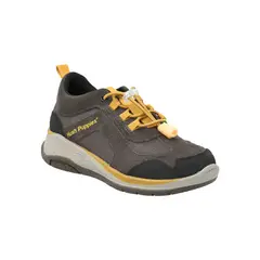 HUSH PUPPIES - Zapatilla Cuero Negro Niño Fastland [30-35]