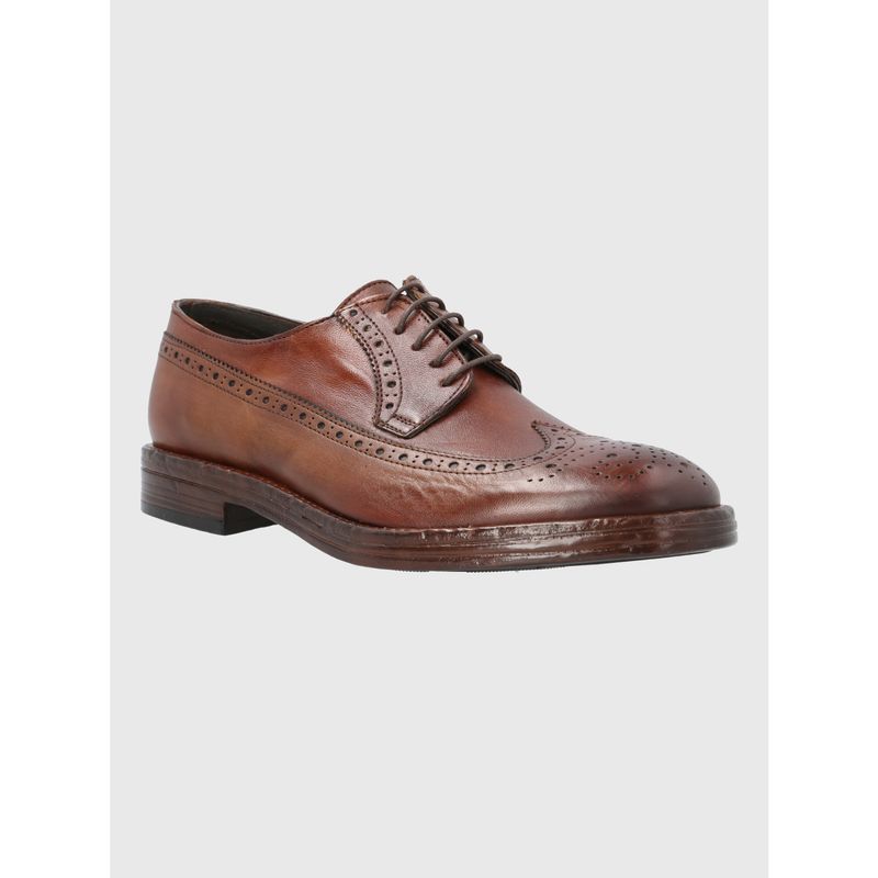 HUSH PUPPIES - Zapato Cuero Café Hombre Paolo HUSH PUPPIES