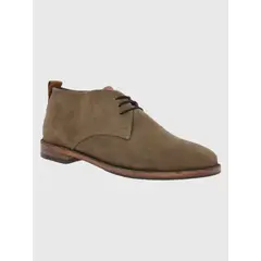 HUSH PUPPIES - Botín Cuero Verde Hombre Benson