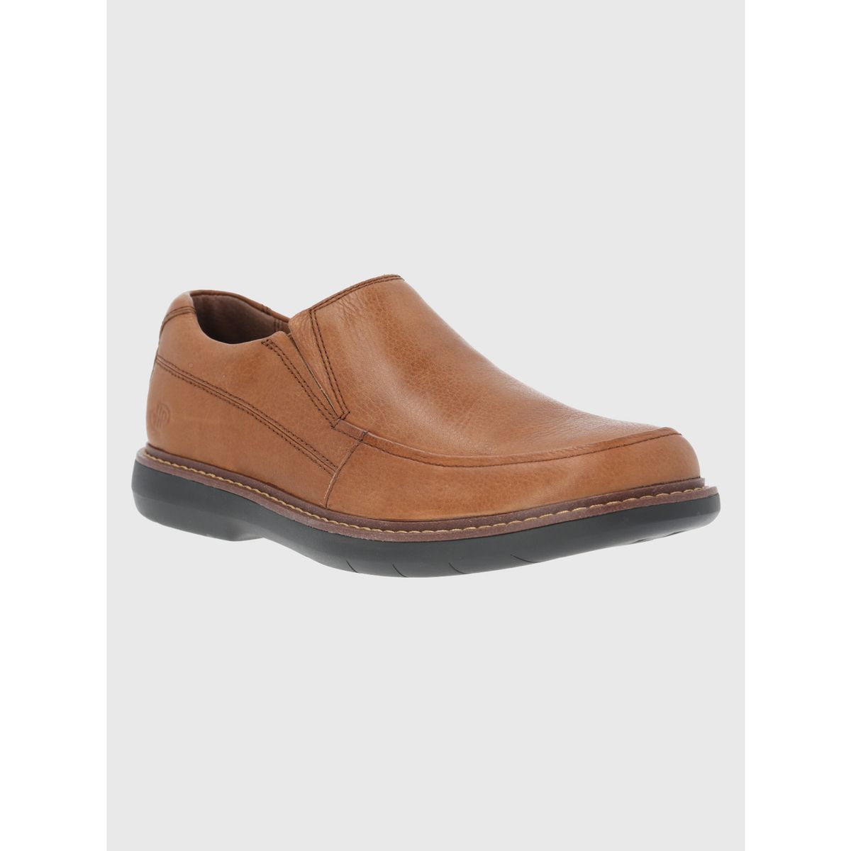 HUSH PUPPIES - Zapato Cuero Café Claro Hombre Oregon HUSH PUPPIES