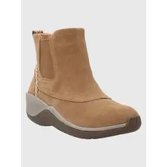HUSH PUPPIES - Botin Mujer Spinal Rug Chelsea Café Claro