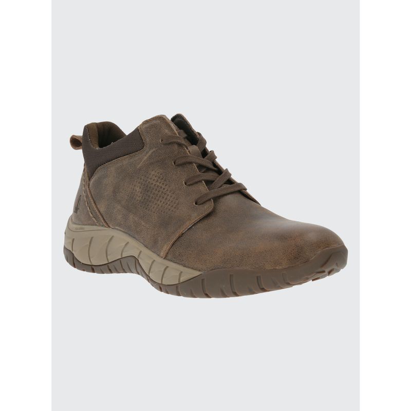 HUSH PUPPIES - Botin Hombre Bodo Café Oscuro HUSH PUPPIES