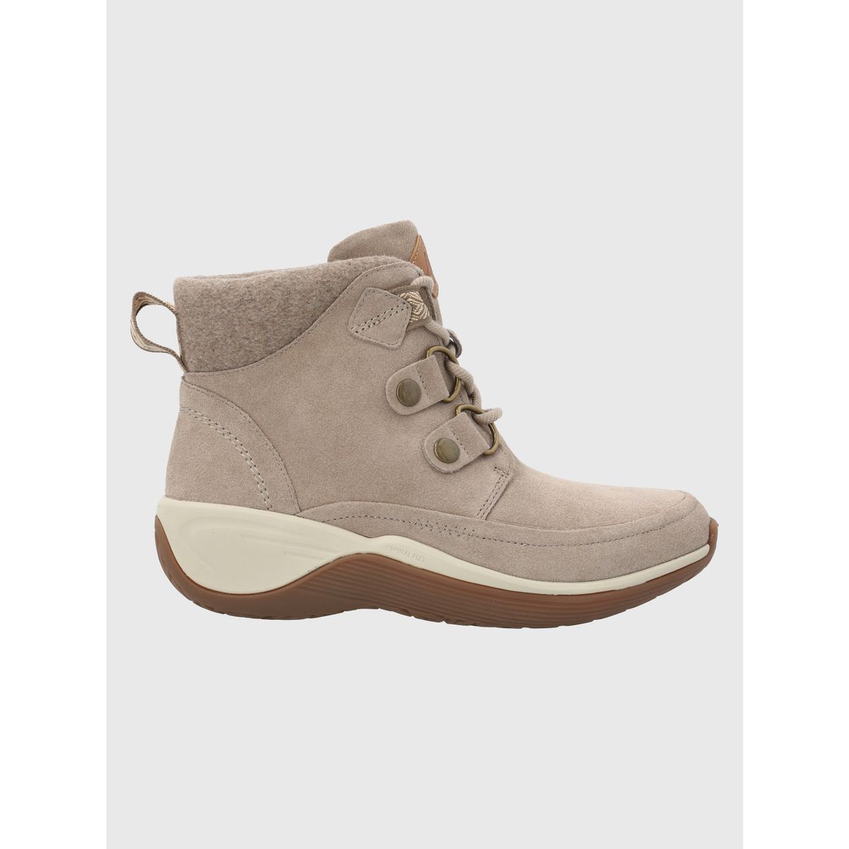 HUSH PUPPIES - Botin Mujer Spinal Rug Lace Beige HUSH PUPPIES