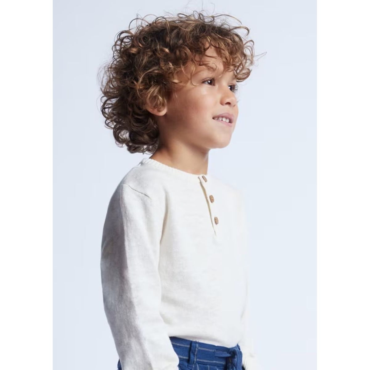 MAYORAL - Jersey botones lino niño