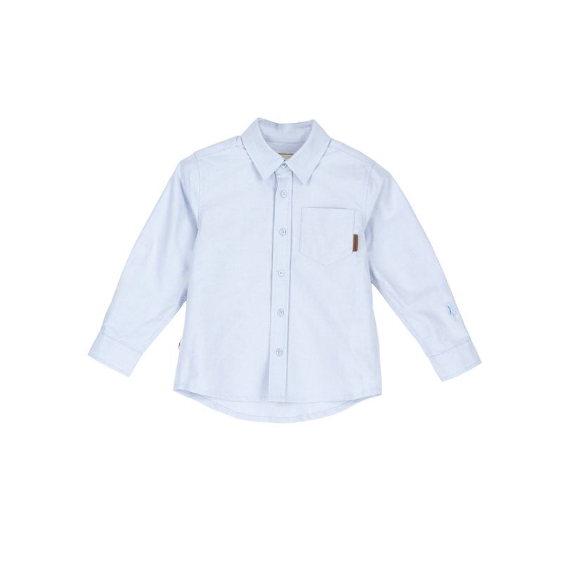 HUSH PUPPIES - Camisa Niño Oxford Celeste HUSH PUPPIES