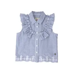 HUSH PUPPIES - Blusa Niña Elisa Azul