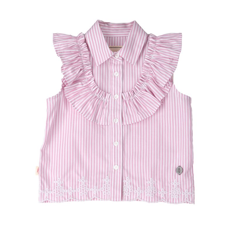 HUSH PUPPIES - Blusa Niña Elisa Rosado HUSH PUPPIES