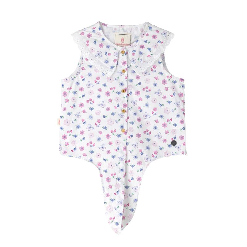 HUSH PUPPIES - Blusa Niña Mariposa Blanco HUSH PUPPIES