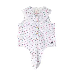 HUSH PUPPIES - Blusa Niña Mariposa Blanco