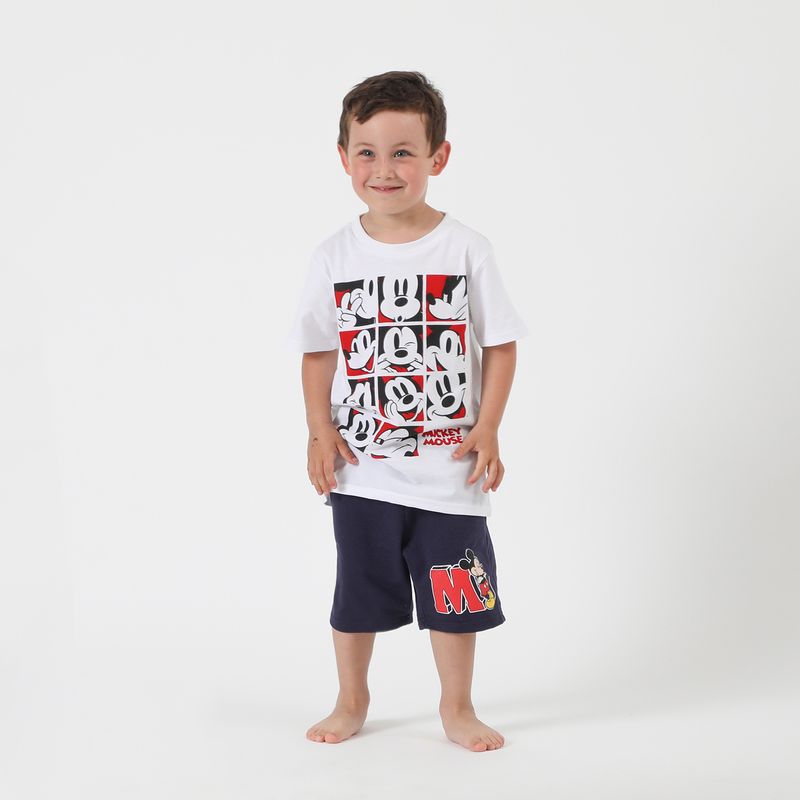 DISNEY - Conjunto Niño Mickey Blanco Disney