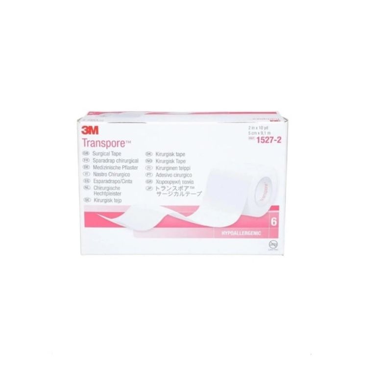 3M - Transpore 3M 50 Cm X 91 M 1527-2 x 6 unidades