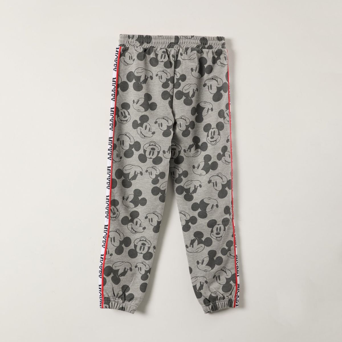 DISNEY - Pantalon de Buzo Niño Full Print Mickey Gris Disney